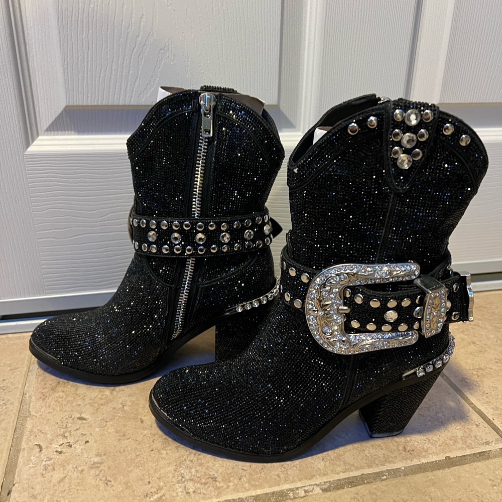 Club Exx Midnight Sheriff Shine Cowboy Boots